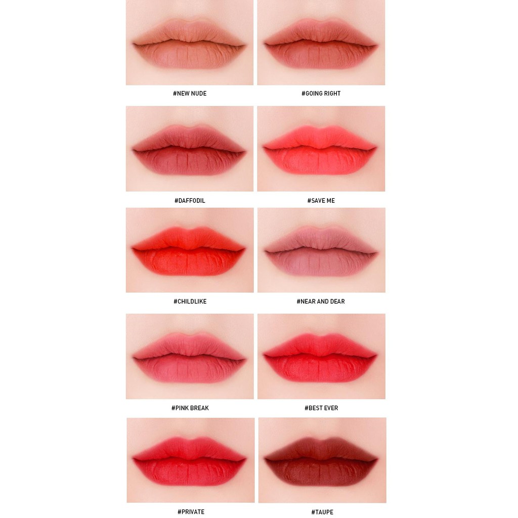 Son kem 3CE Velvet Lip Tint | BigBuy360 - bigbuy360.vn