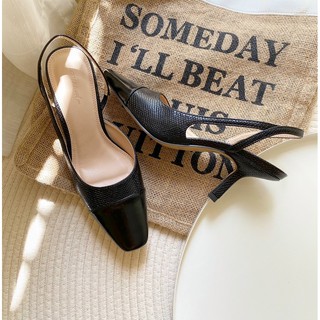 SANDAL SLINGBACK COLEE CAPTOE MŨI BẦU GÓT NHỌN 7P