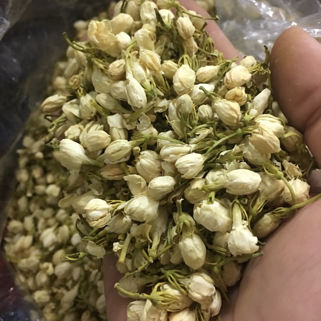 Nụ hoa nhài hoa lài sấy lạnh hàng cao cấp 500gr-1kg