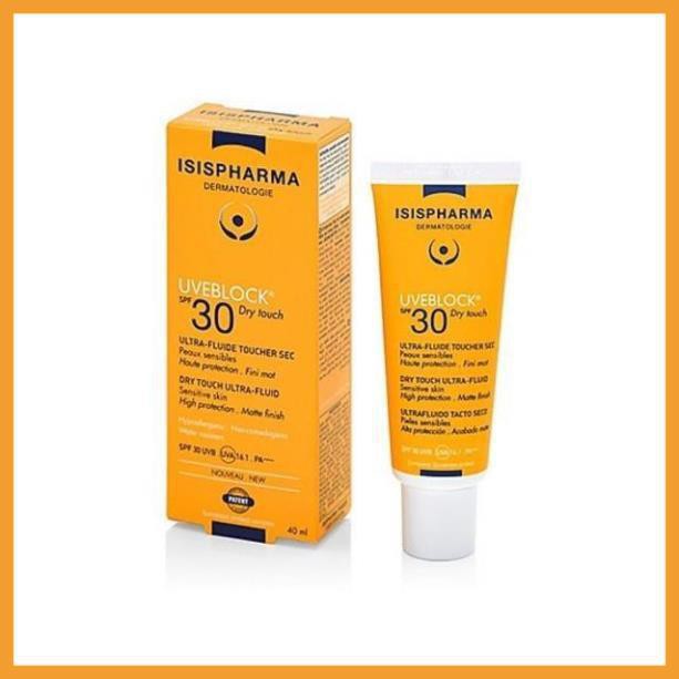 sw59 Kem Chống Nắng ISIS Pharma Uveblock SPF 30 Dry Touch (40ml)