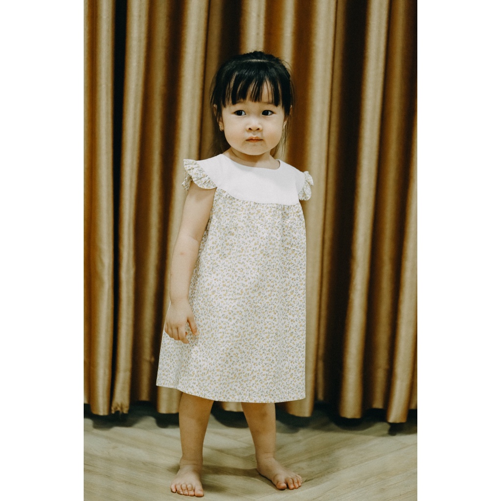 Váy Bé Gái Chất Cotton Hoa Liti Thoáng Mát Dễ Thương - LAYLA DRESS - DRC019 - SAOLA KIDS CLOTHING