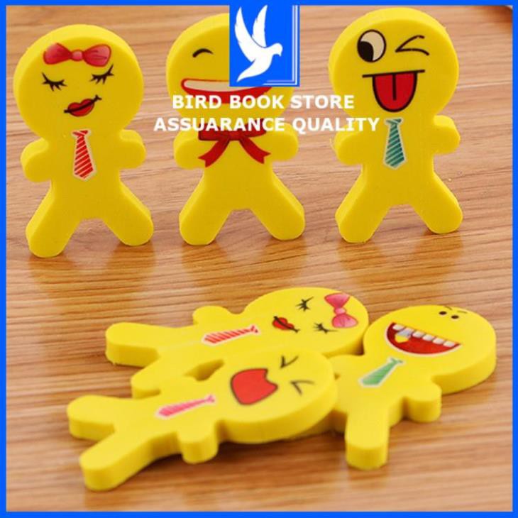 Combo 2 cục tẩy hình icon cute 𝑭𝒓𝒆𝒆𝒔𝒉𝒊𝒑 Bird Book Bird Book