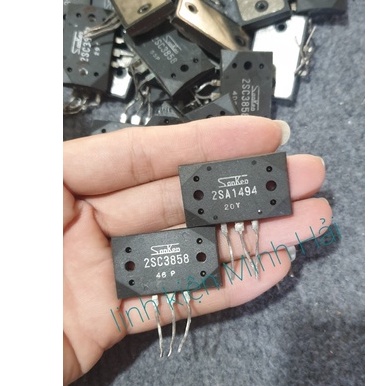 CẶP SÒ SANKEN 2SA1494/2SC3858 CHÍNH HÃNG 17A 200W 200V THÁO MÁY