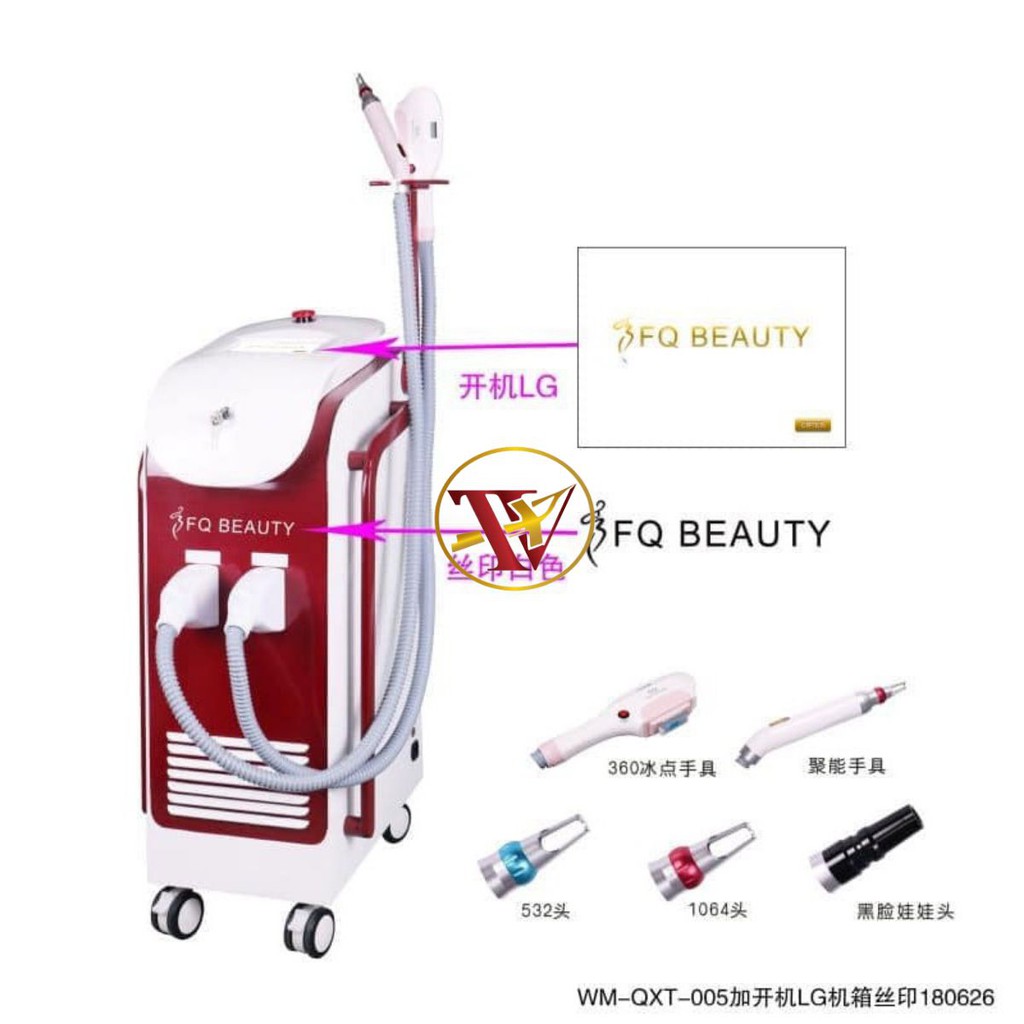 Máy 2in1 FQ A32 Triệt Lông + Laser, Hàng Loại 1 Chính Hãng