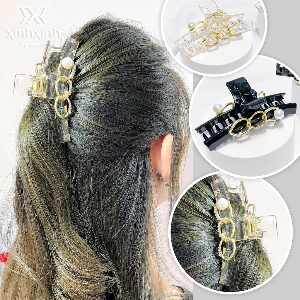 Kẹp tóc nửa đầu xinh xắn dễ thương - Xinh Xinh Accessories