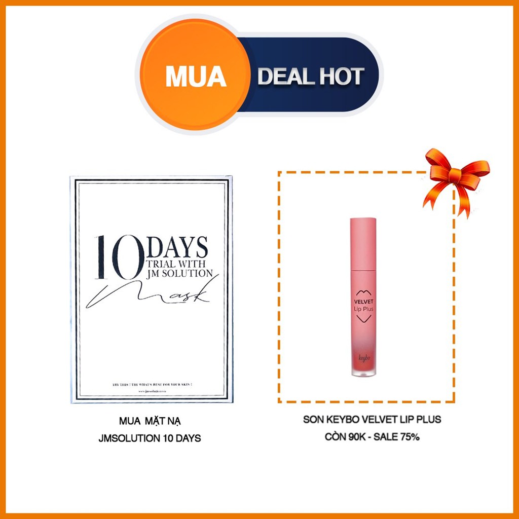 Mặt Nạ Dưỡng Da JMsolution 10 DAYS - (10 miếng)