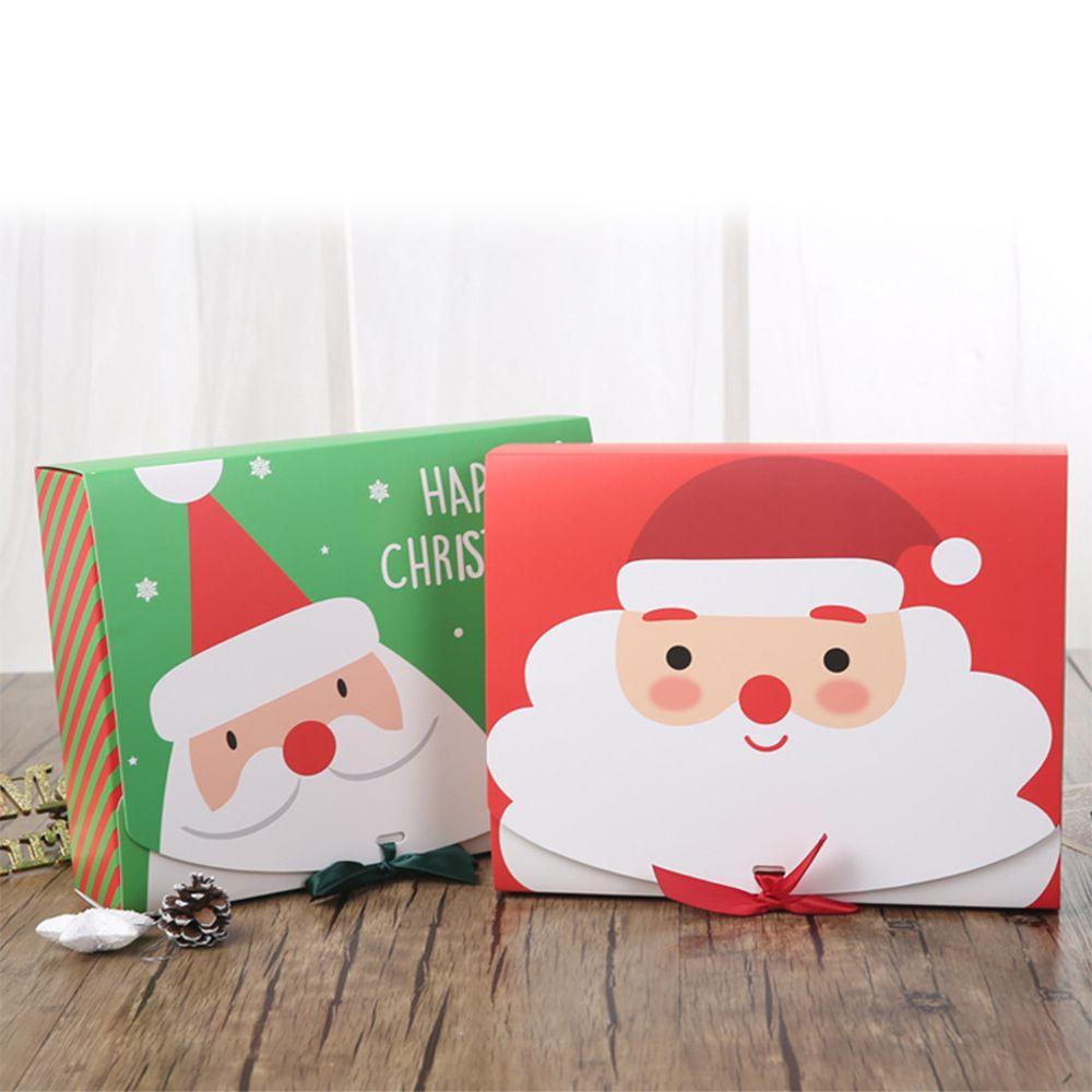 LAKAMIER Set 10 Hộp Đựng Kẹo Chúc Mừng Năm Mới / Giáng Sinh