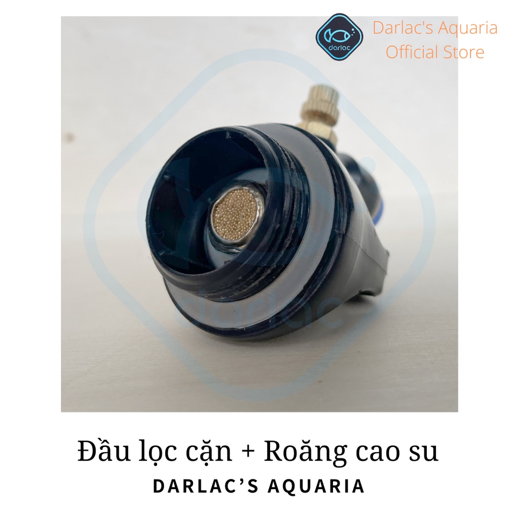 Bình CO2 Nhôm - Bình CO2 thủy sinh chế đầy đủ phụ kiện - Aluminum CO2 Darlac's Aquria DIY