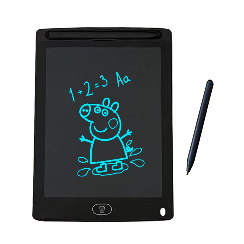 Bảng viết Ankndo kĩ thuật số màn hình LCD xóa được siêu mỏng dành cho bé 8.5 inch