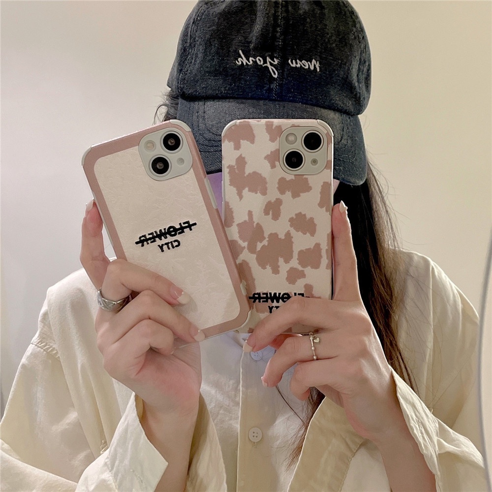 Ốp điện thoại da in họa tiết da báo thời trang cho IPhone 13Pro Max 13Pro 12pro Max 11Pro Max 7 8plus X XR Xs max