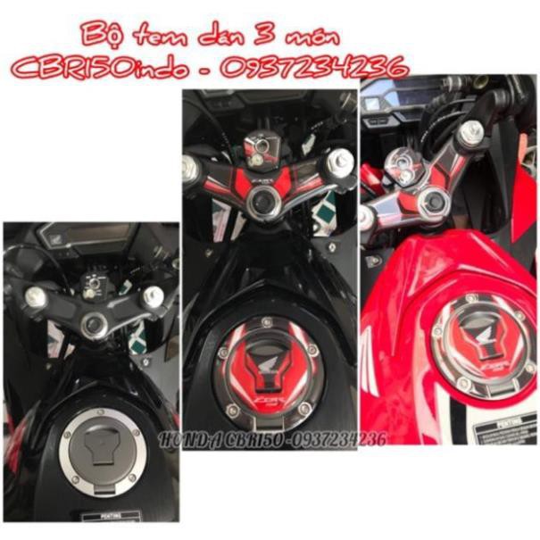 Bộ tem dán 3 món CBR150 - tem dán CBR150