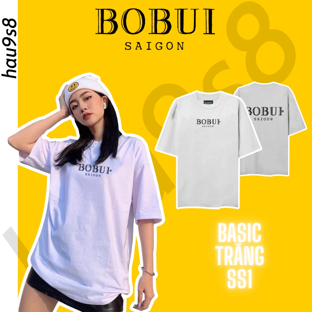 NoQE /[ ẢNH THẬT - FULL TAG ] ÁO BOBUI BASIC SS1 ( REAL ) Unisex !