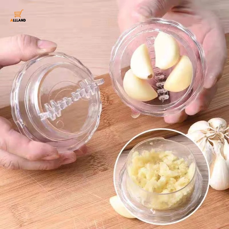 Dụng Cụ Nghiền Tỏi Bằng Nhựa Tiện Lợi Cho Nhà Bếp