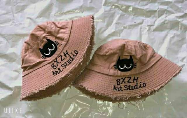 Nón Bucket 1 Mặt Tua Rua Mèo