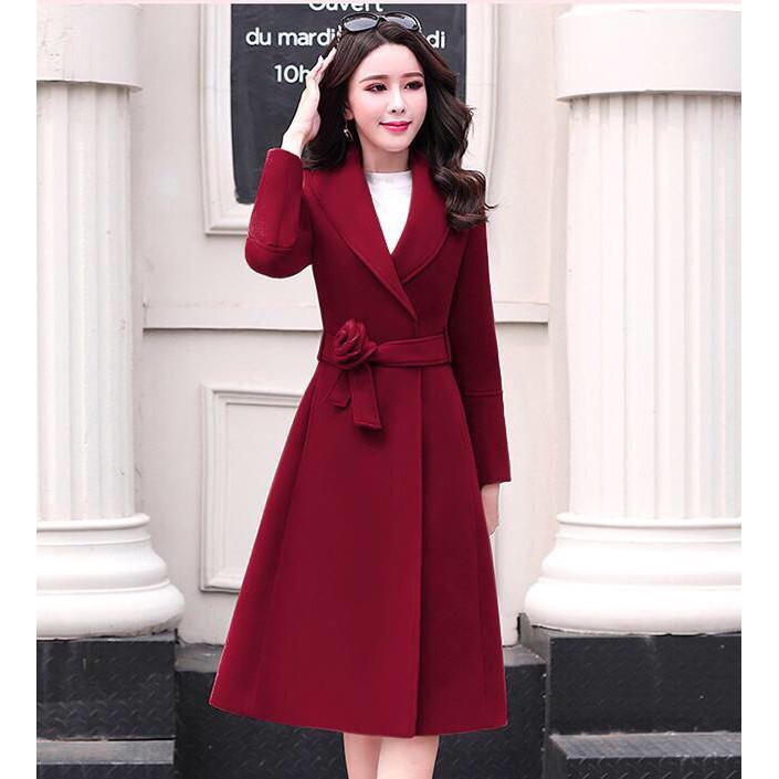 ÁO KHOÁC DẠ CỔ VEST DUYÊN DÁNG KS430435(hàng nhập ) | BigBuy360 - bigbuy360.vn