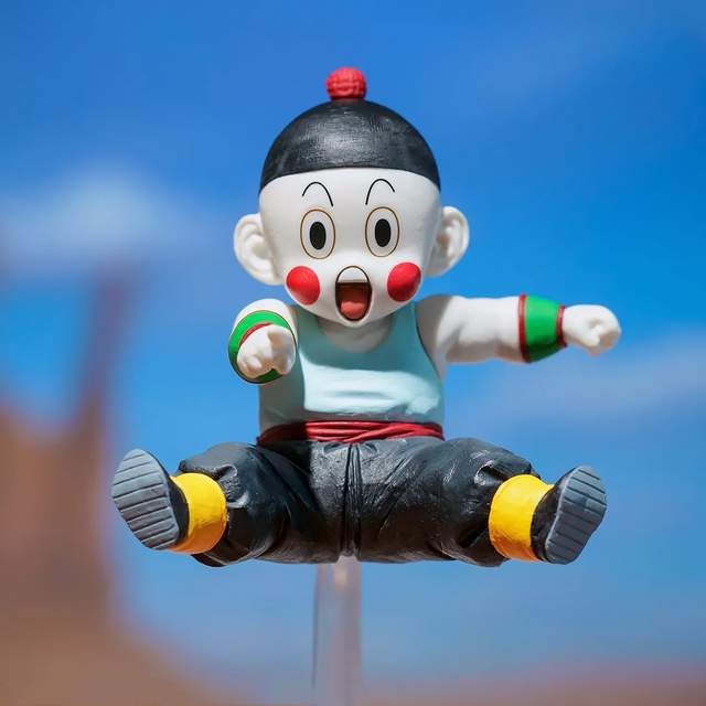 Mô Hình Đồ Chơi Nhân Vật Chiaotzu Trong Phim Hoạt Hình "Dragon Ball"