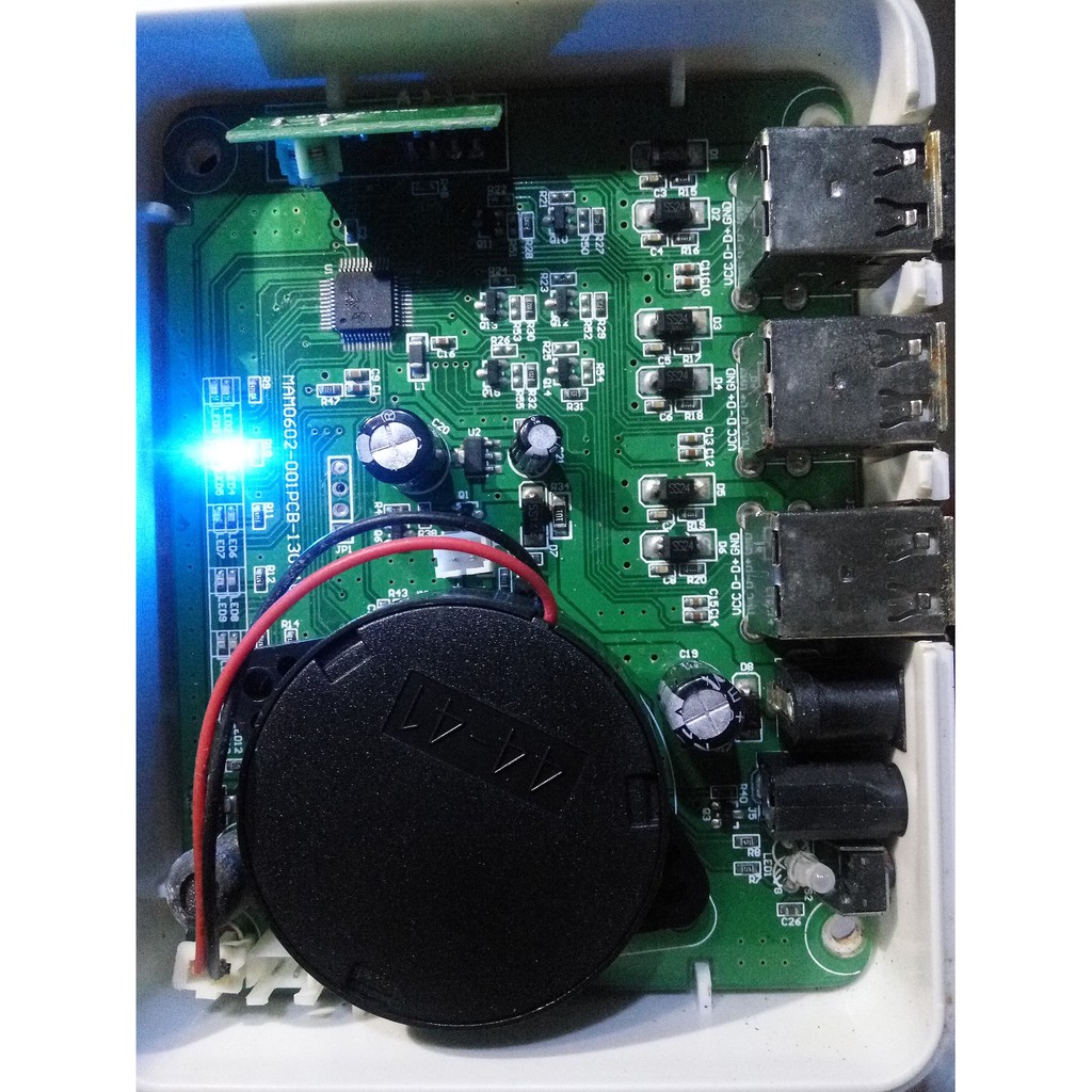 SẢN PHẨM ĐÃ QUA SỬ DỤNG  Mạch báo động chống trộm 6 cổng USB