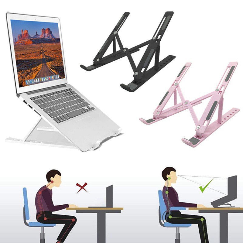 Giá Đỡ Laptop/Máy Tính Bảng/Laptop Có Thể Điều Chỉnh Gấp Gọn Đa Năng