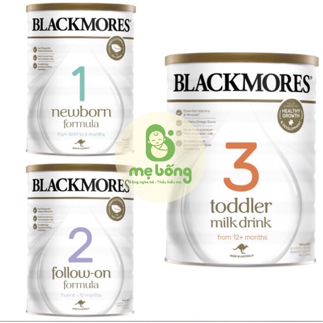Sữa BlackMore số 1-2-3