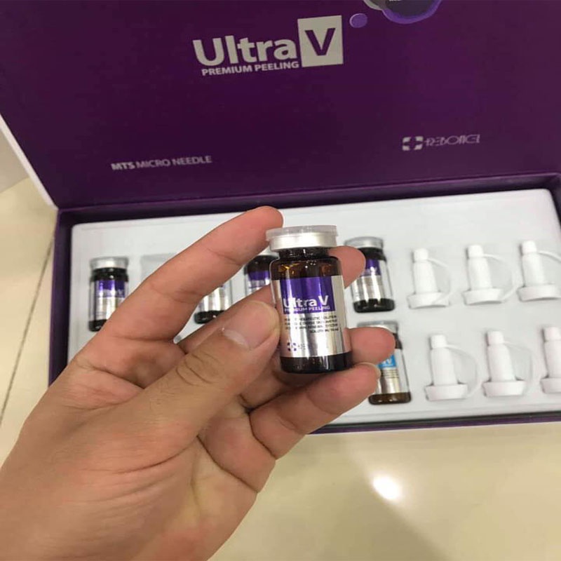 Bộ vi kim tảo biển Ultra V Premium Peeling - tái sinh làn da tại nhà Hàn Quốc