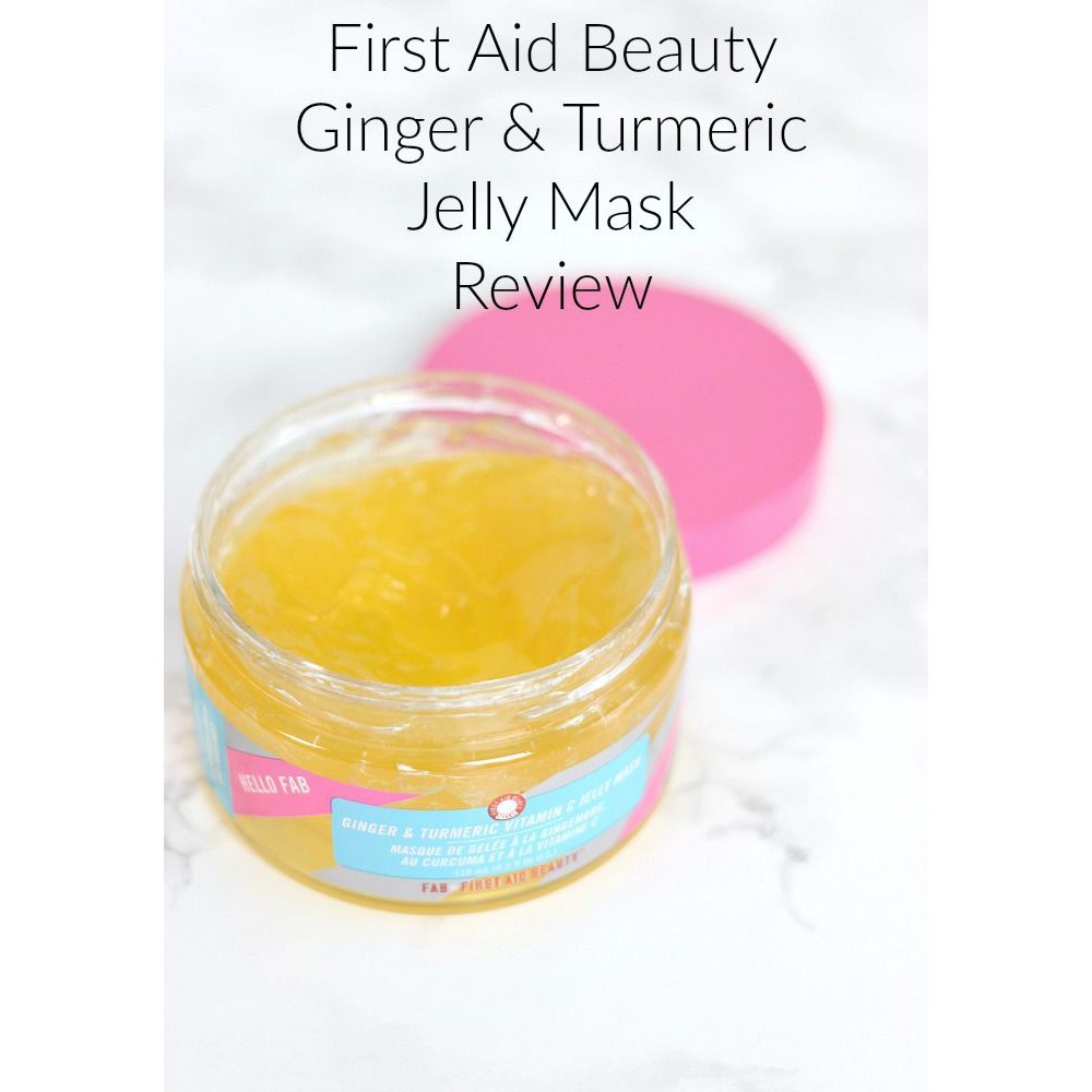 [21.3g] Mặt nạ First Aid Beauty Hello FAB Ginger &amp; Turmeric Vitamin C Jelly Mask