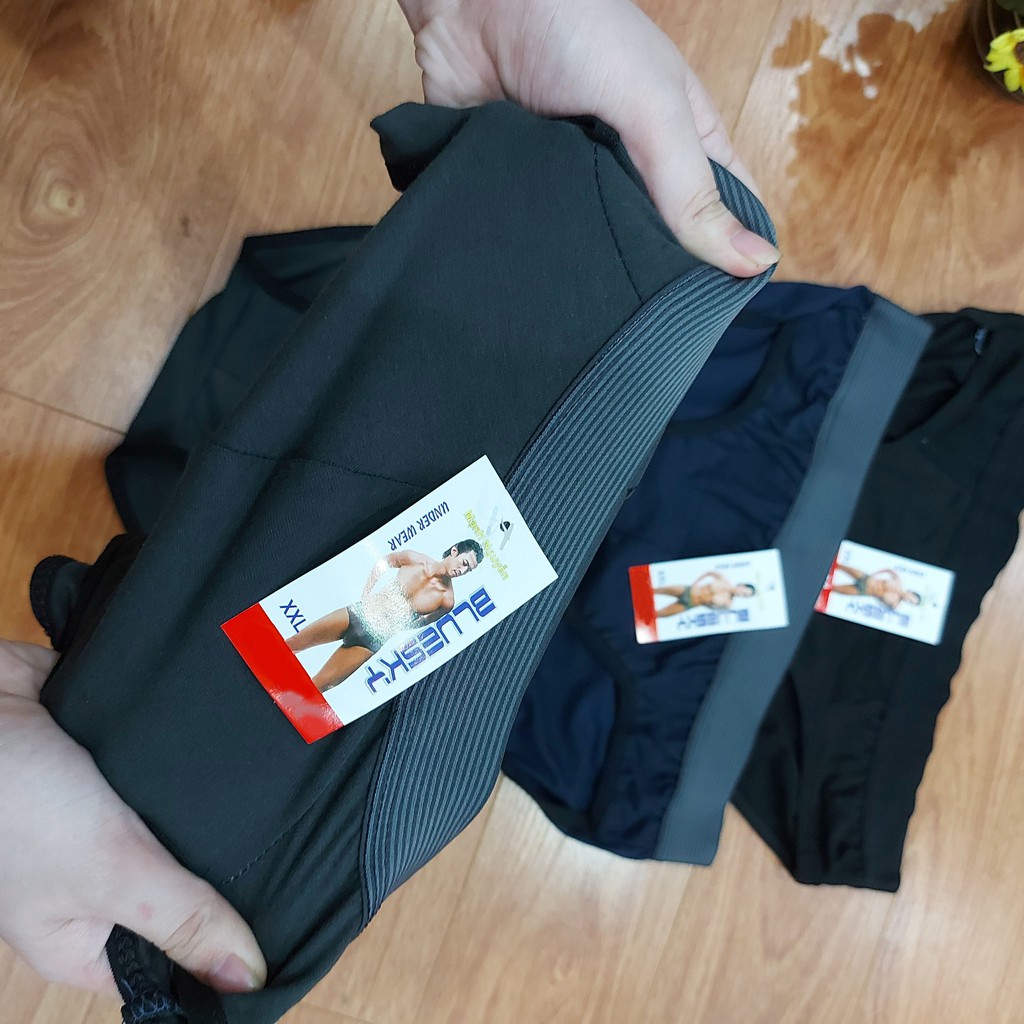 Combo 10 quần sịp chéo nam thông hơi gửi màu bất kì