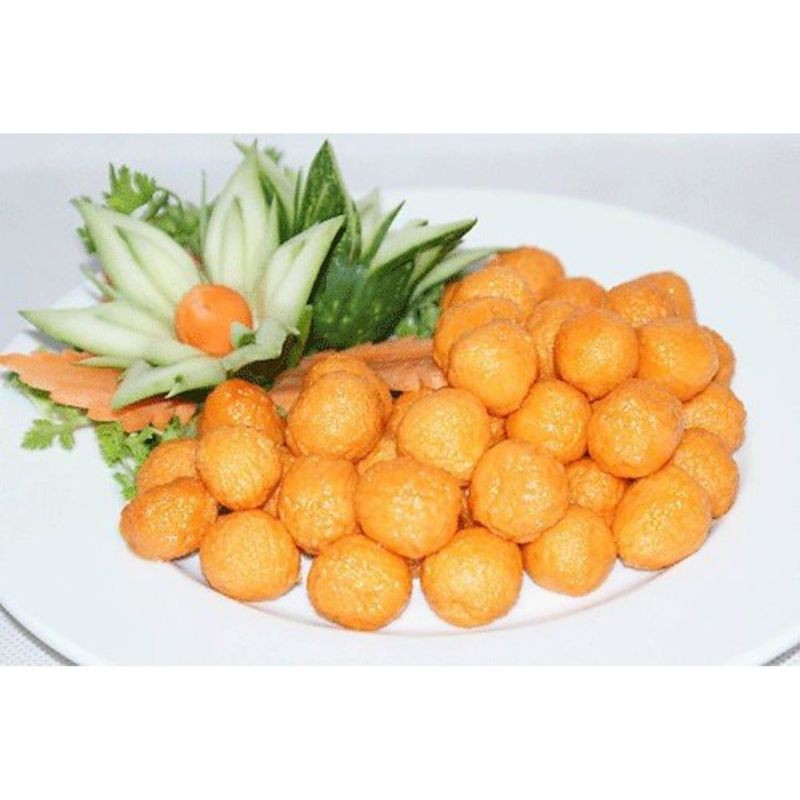 tôm viên surimi ❤NOWSHIP❤ tôm viên chiên gói 500gr loại ngon. đồ viên chiên, thả lẩu