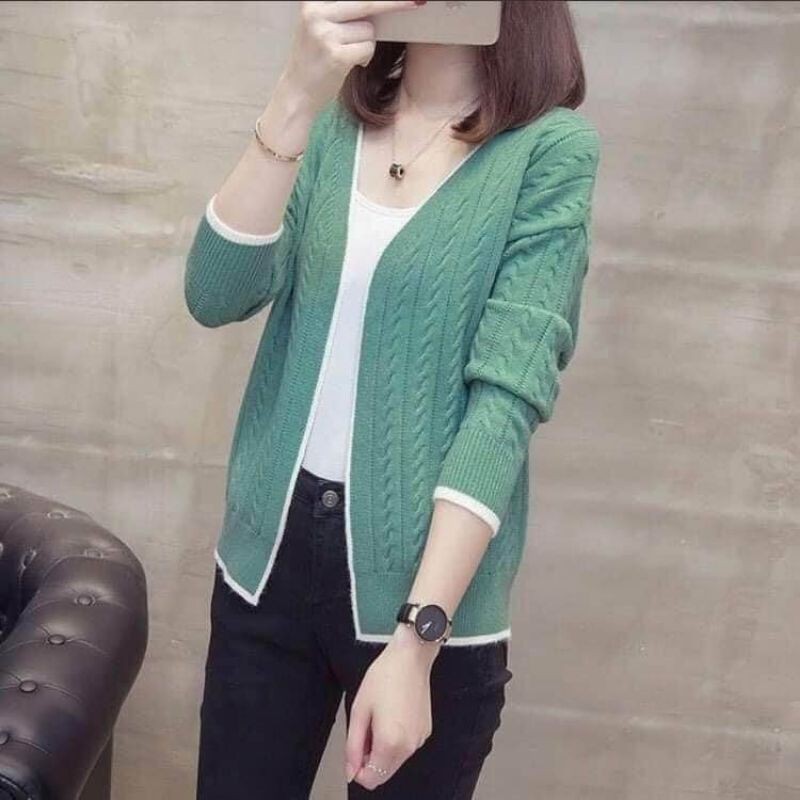 khoác len Cadigan mẫu chọn trên live | BigBuy360 - bigbuy360.vn