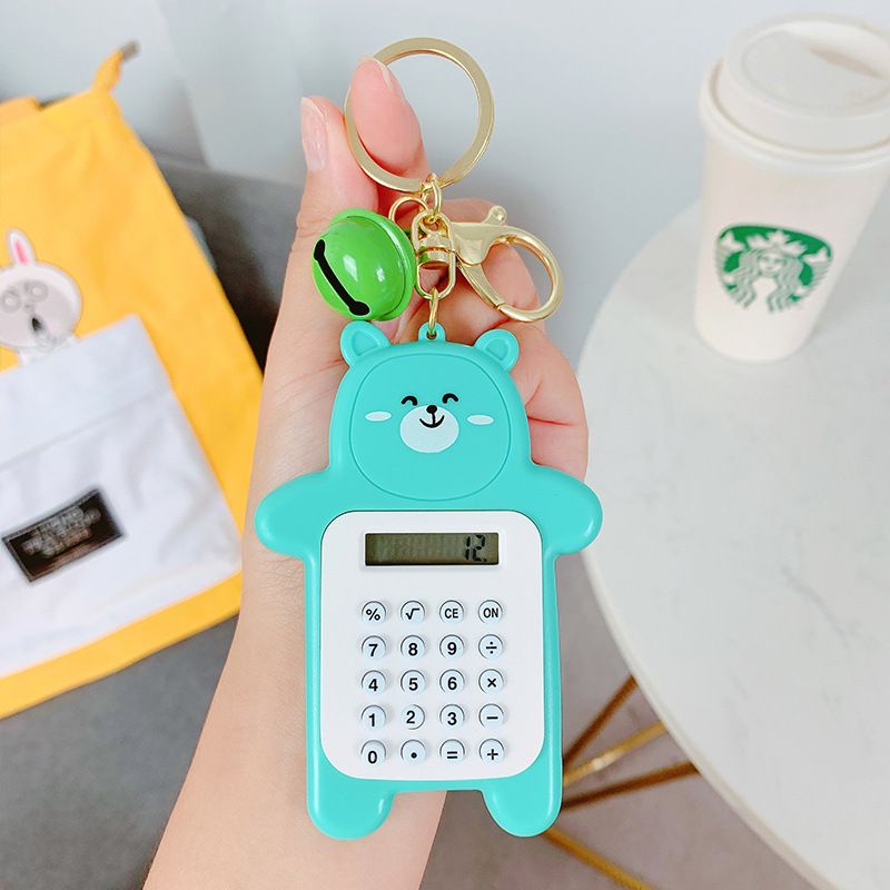 Móc chìa khóa kèm máy tính mini đi kèm