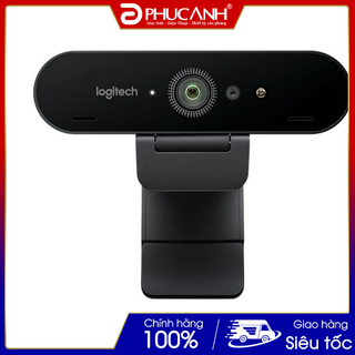 Webcam Logitech Brio 4K HD 1080P HD với Micro (Hàng chính hãng, BH 36 tháng 1 đổi 1)