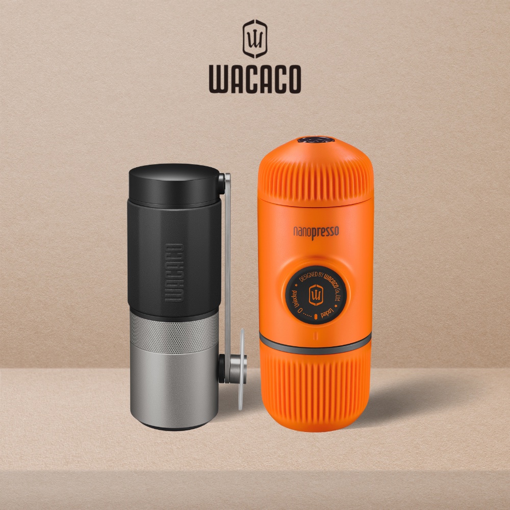 Combo cối cay Wacaco Exagrind + Wacaco Nanopresso