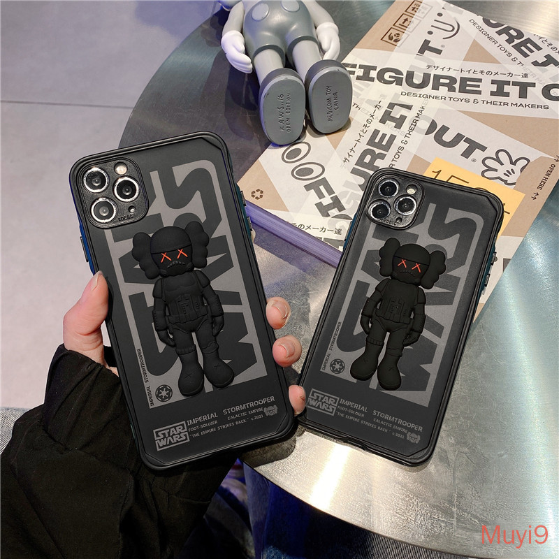 Ốp điện thoại TPU in hình Kaws & Star Wars cho Iphone 12 11 Promax X Xs max Xr 8 SE2 7 Plus | BigBuy360 - bigbuy360.vn