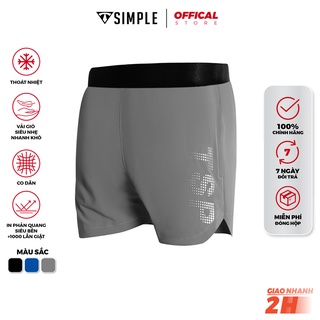 Quần Đùi Thể Thao Nam TSIMPLE V2 Short tập gym vải gió thoáng mát co giãn thoải mái vận động QGRP2