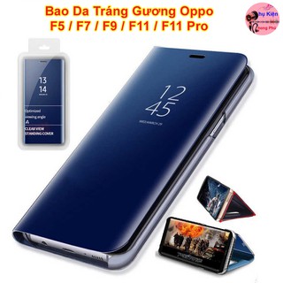 Bao Da Tráng Gương Dành Cho Oppo F5 / F7 / F9 / F11 / F11 Pro