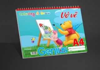 (Shopee Siêu Rẻ) Vở vẽ A4 cho bé