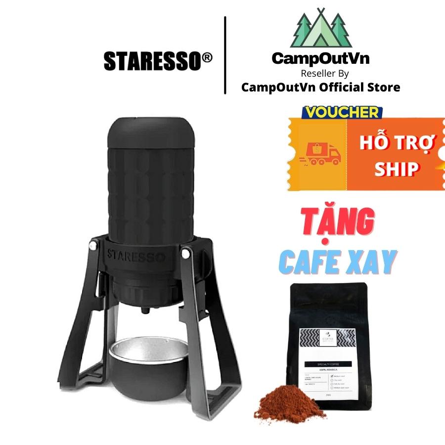 Máy pha cafe Staresso campoutvn staresso mirage pro du lịch máy ép pha cà phê cầm tay mini TẶNG CAFE