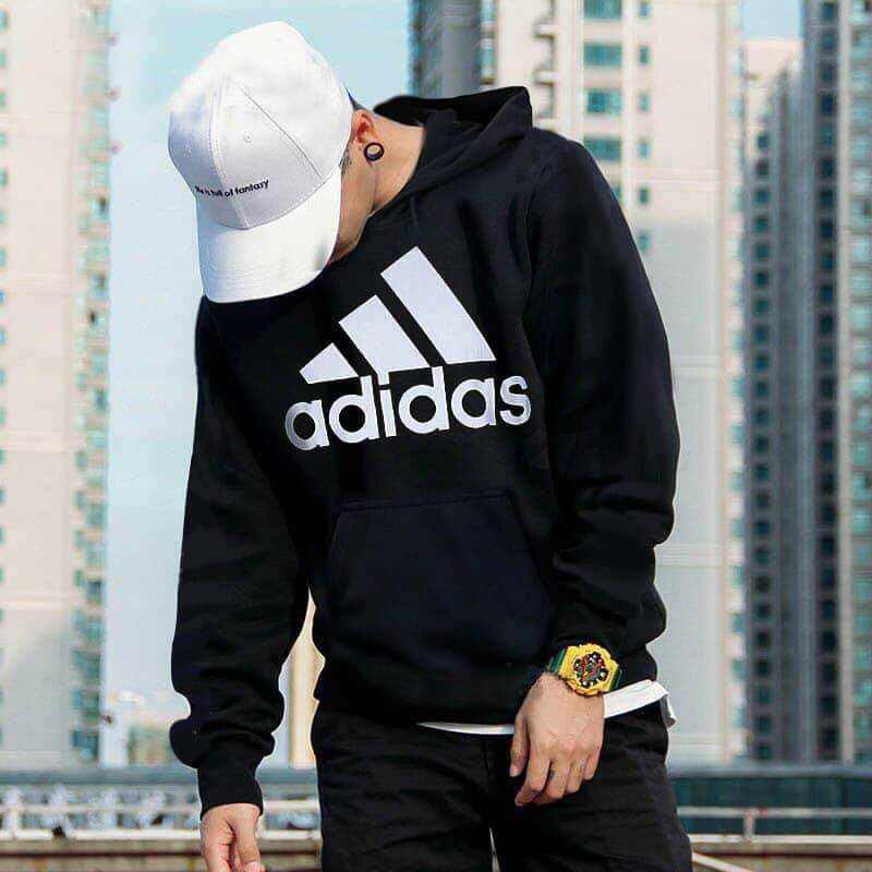 [Mã FAMAYMA giảm 10K đơn từ 50K] [Auth]Áo Khoác Unisex ADIDAS MH BOS PO FT Hoodie DQ1461( Săn Sale )