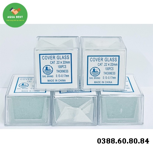 Lamen kính hiển vi  22*22mm