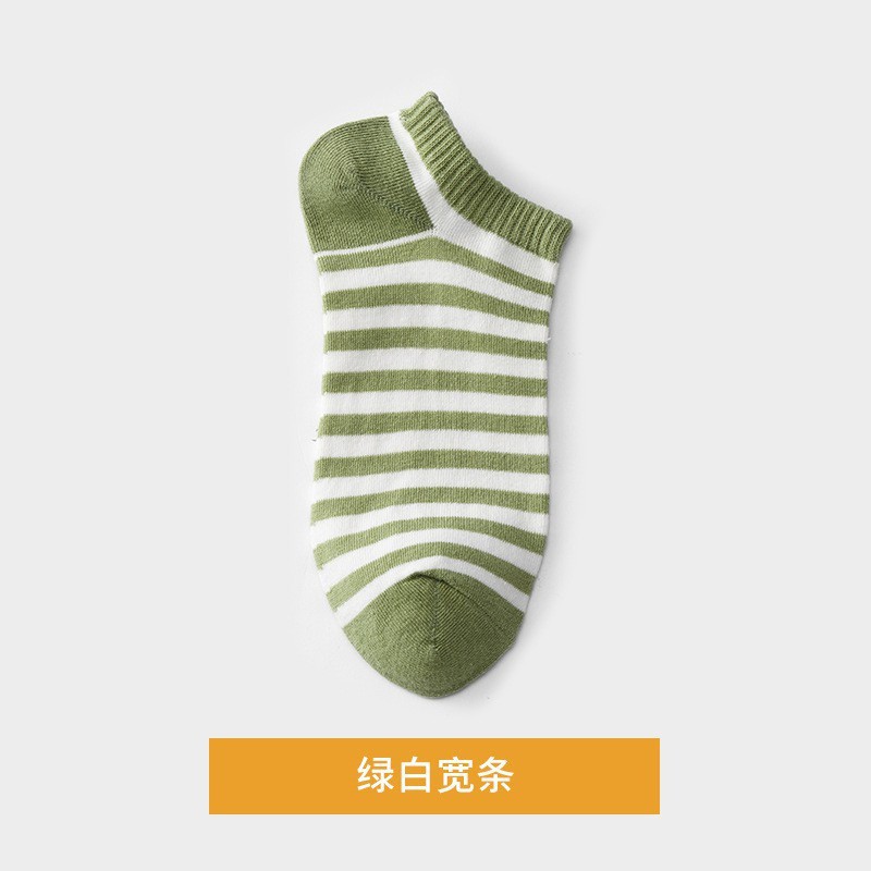Tất Vớ Nữ Hàn Quốc Cổ Ngắn Màu Xanh Pastel Nhiều Hoạ Tiết - T028 Girl_Friday