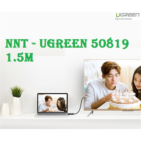 Cáp HDMI 2.0 Dài 2m hỗ trợ 4K@60MHz chính hãng Ugreen 70159 cao cấp