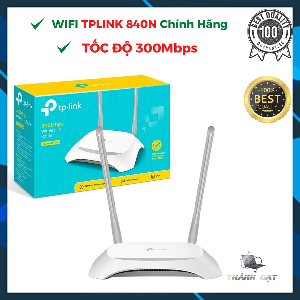 WIFI,WIFI TP-LINK,  Bộ phát sóng Wifi TP-Link 840 Hàng Chính Hãng