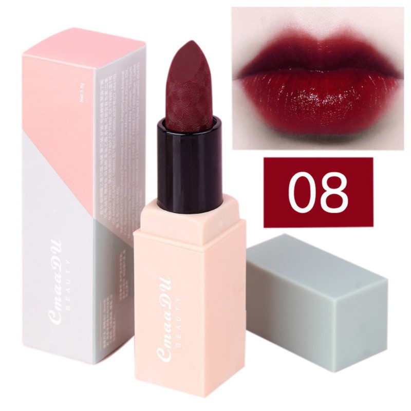 Son môi CMAADU mịn màng chống thấm nước chuyên dụng cho trang điểm | BigBuy360 - bigbuy360.vn