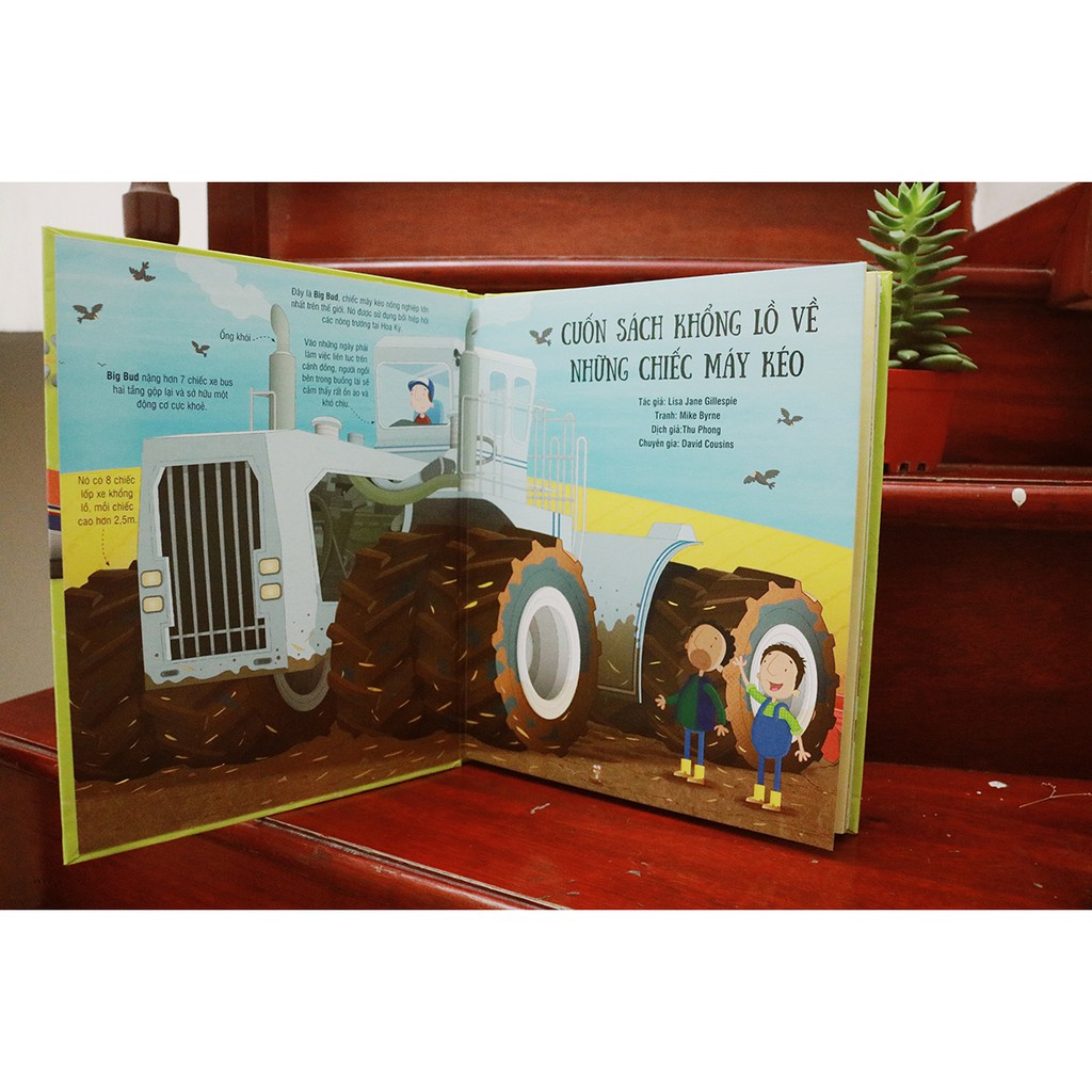 SÁCH - Cuốn Sách Khổng Lồ Về Những Chiếc Máy Kéo (Big Book Of Big Tractors) | BigBuy360 - bigbuy360.vn