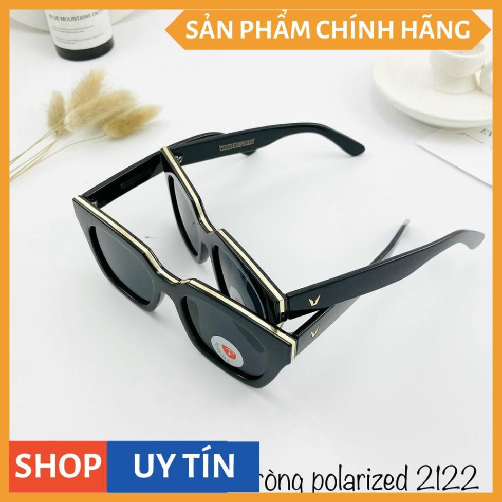 ❌FULLBOX HÃNG❌MẮT KÍNH V VIỀN VÀNG NAM NỮ HÀN QUỐC CAO CẤP TRÒNG POLAROID XỊN