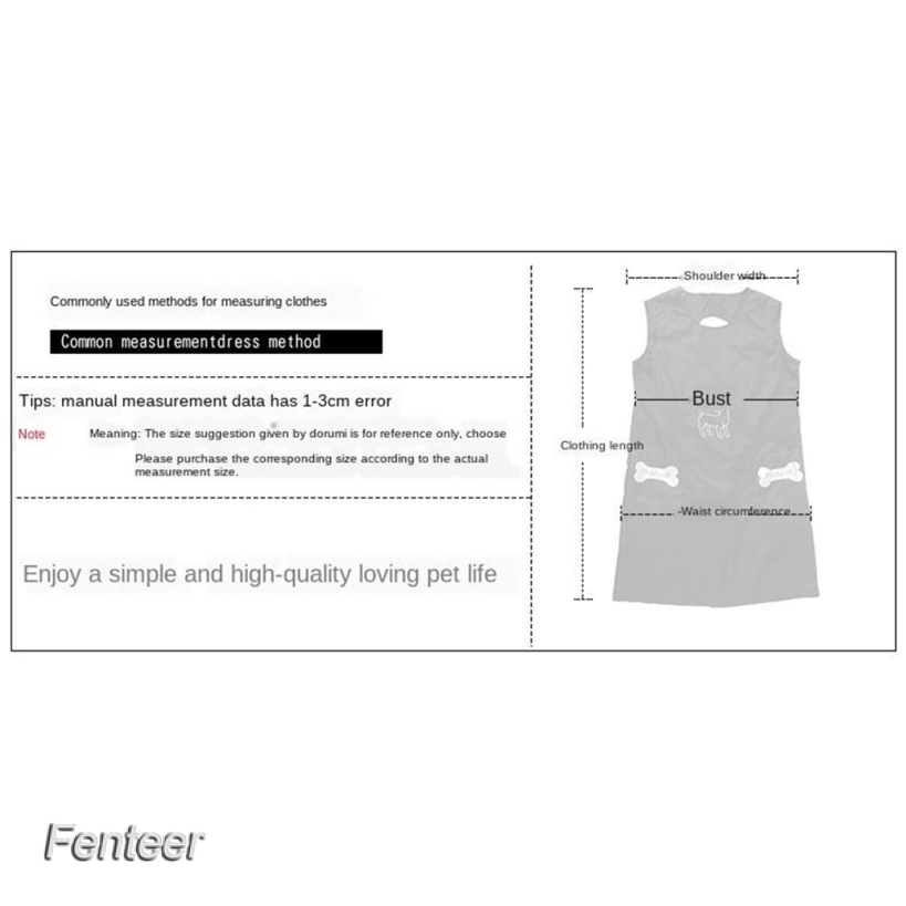 Tạp Dề Sát Nách Có Túi Chuyên Nghiệp Cho Thú Cưng