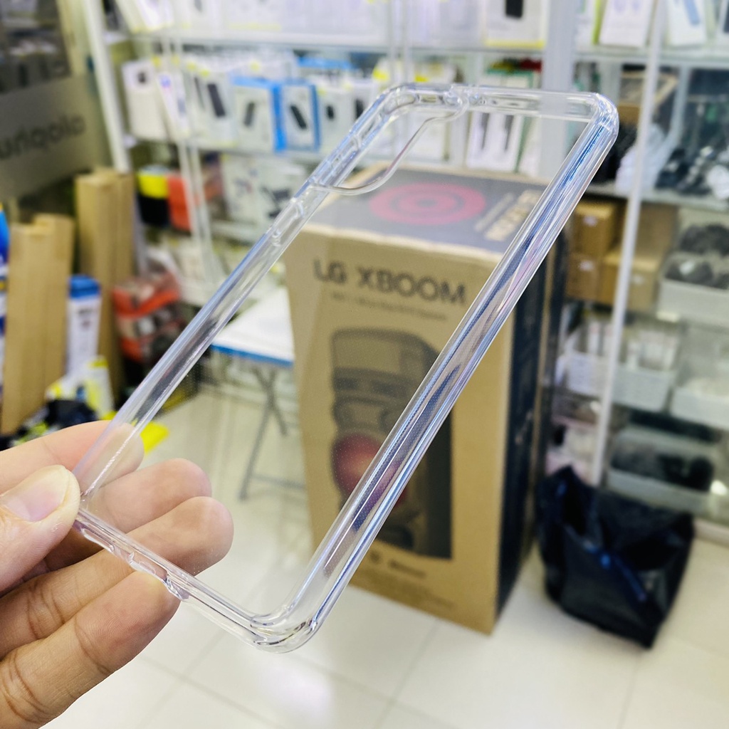Ốp lưng Galaxy S21, S21 Plus, S21 Ultra, chống sốc trong suốt Likgus