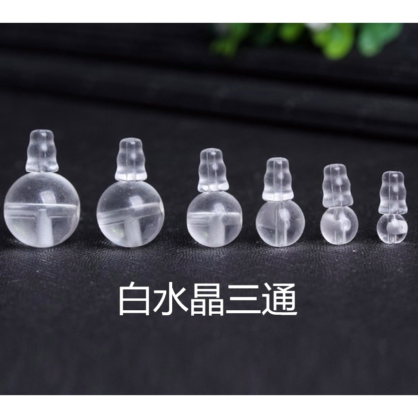 Hạt Pha Lê Màu Trắng/Đỏ/Đen Hình Tháp Phật Dùng Làm Đạo Cụ DIY