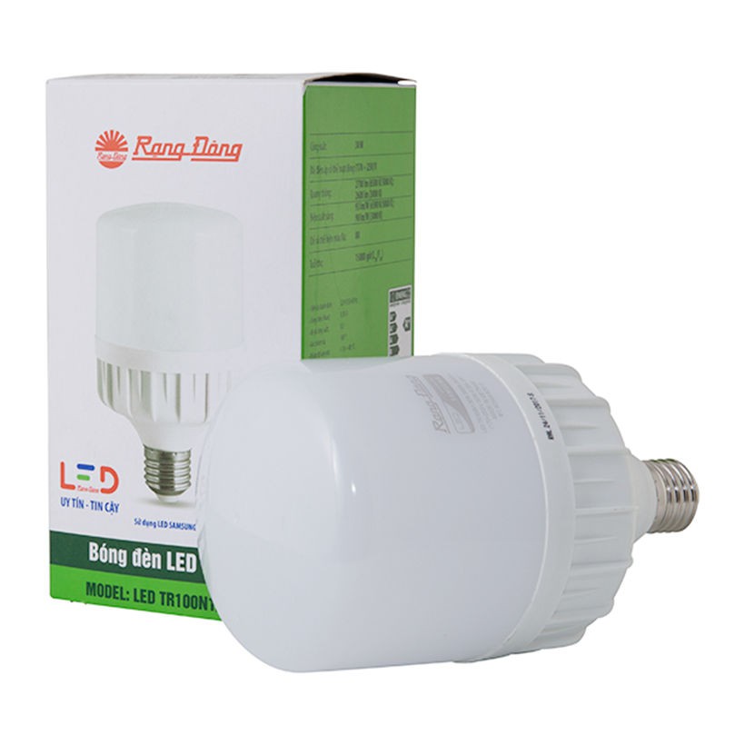 Đèn LED Búp Trụ 80W Rạng Đông LED TR135 NĐ/80W