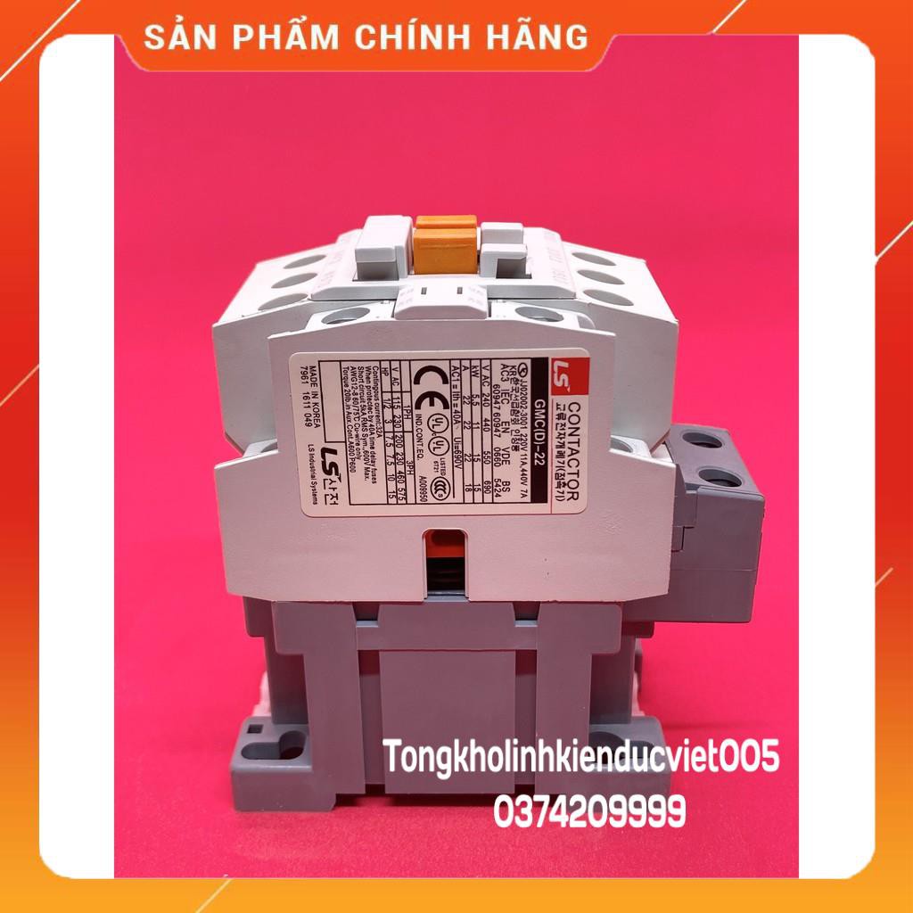 . Khởi động từ 3 pha GMC 22A /220v-380v của LS ..