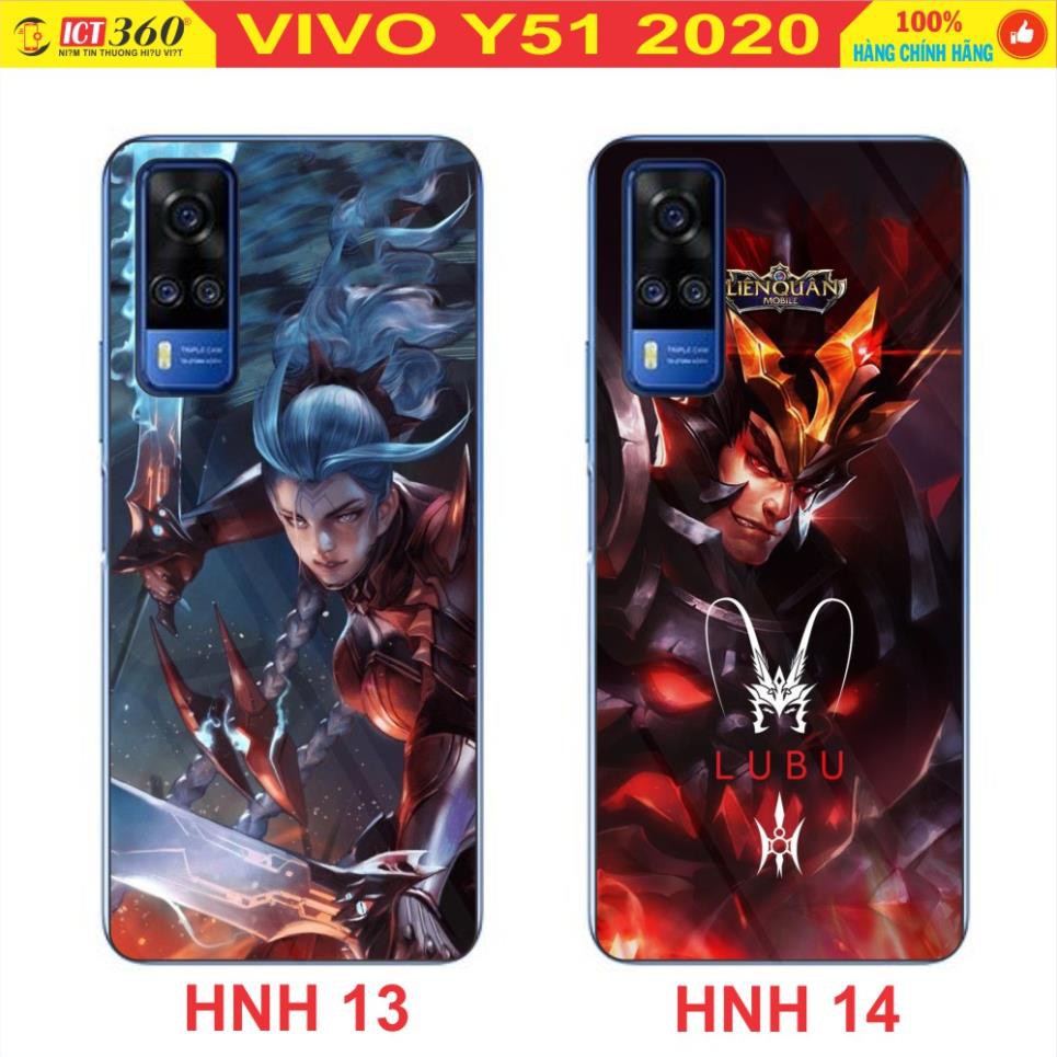 Ốp Lưng Kính Vivo Y51 2020 - in Theo Yêu Cầu - Nhiều Hình